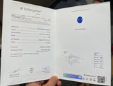 2.73 Carats Certified Blue Sapphire